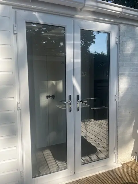 French doors installation